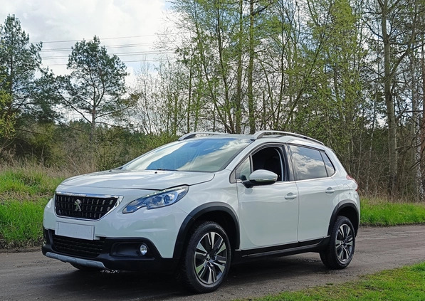 Peugeot 2008 cena 41900 przebieg: 90000, rok produkcji 2018 z Chodzież małe 529